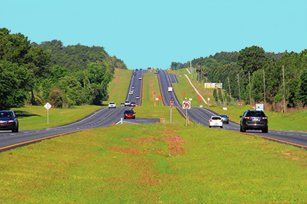 Inspection of Concrete Beam and Roadway Construction
